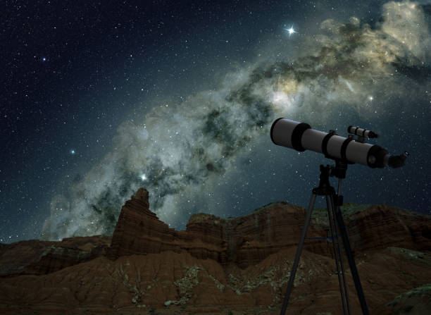 istock telescope observation of the milky way 1072543604