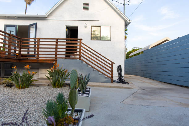 istock External patio in a Los Angeles house 1072546658
