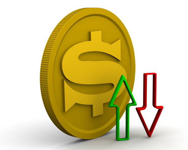 istock Dynamics of the US dollar 1072547758