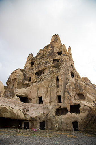 Volcanic rocks in Cappadocia valley, Turkey