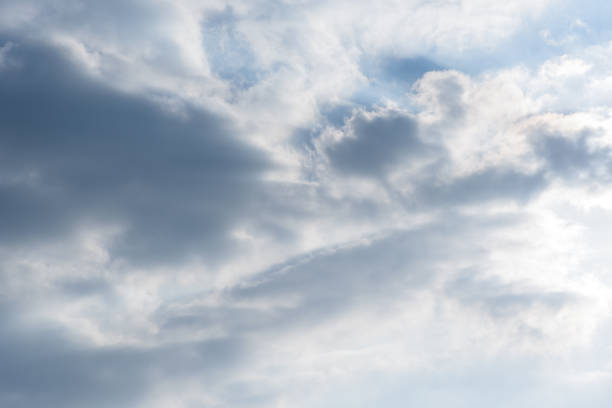 istock Dark sky and big black cloudy before heavy rain and stormy. 1072567148
