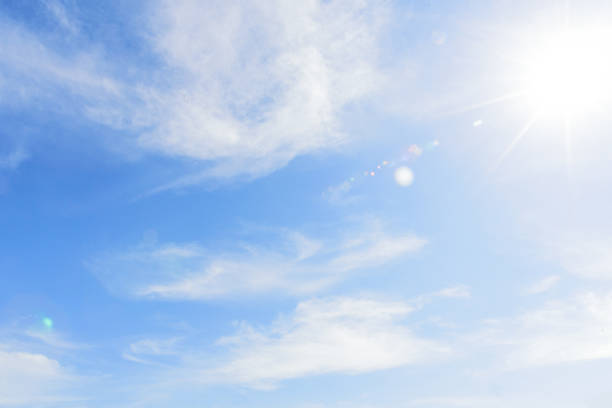 istock Blue sky with cloud in the morning. 1072567224