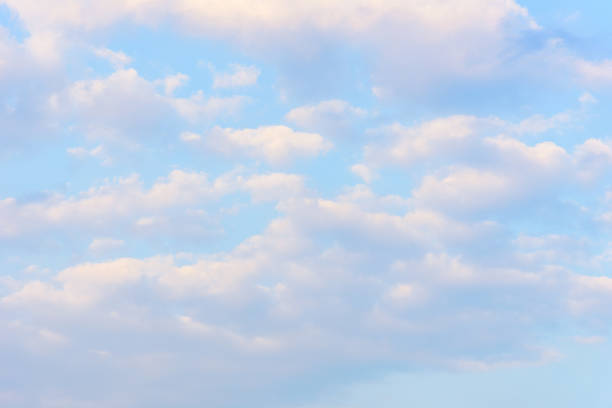 istock Blue sky with cloud in the morning. 1072567878