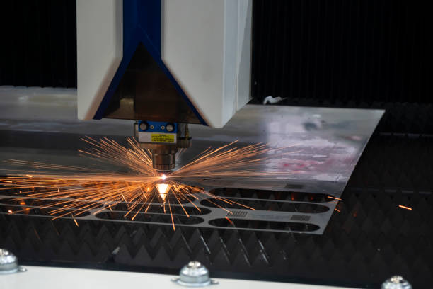 istock The CNC fiber laser cutting machine . 1072567962