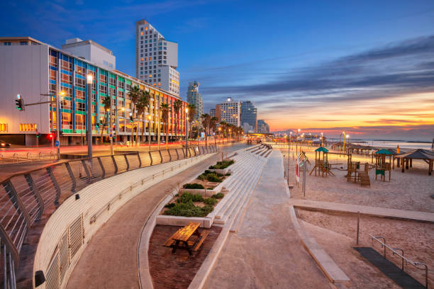 tel aviv. - tel aviv imagens e fotografias de stock