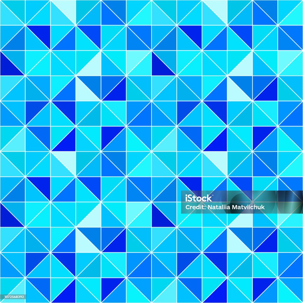 Nền Hình Tam Giác Màu Xanh Vector Phông Nền Hình Học Hiện Đại Với ...