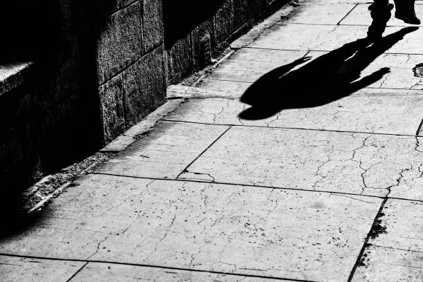 istock Shadows in white city 1072568622