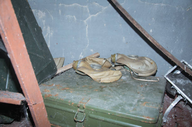 istock Russian bunker during the Soviet Union and the Cold War between the USSR and America 1072573976