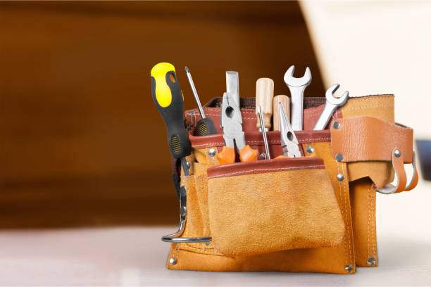 herramienta. - tool belt belt work tool pliers fotografías e imágenes de stock