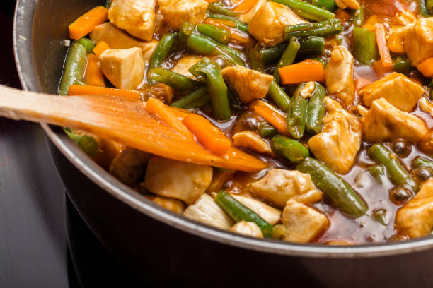 istock Asian dish of chicken 1072595472