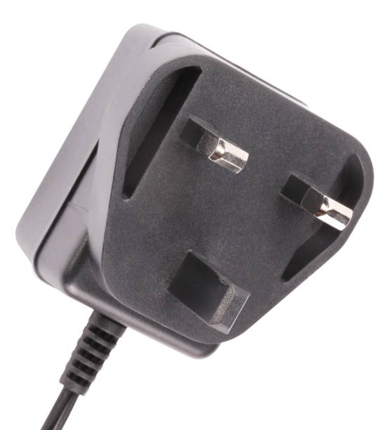 istock UK Outlet Plug with Cord Isolated 1072596960