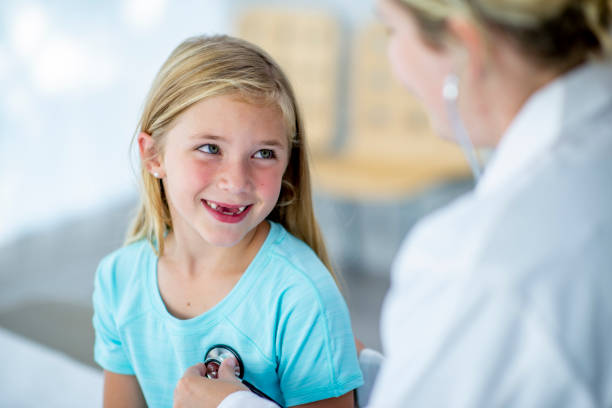 istock Girl Having Heart Checked 1072614236