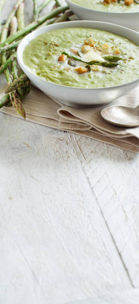 istock Creamy asparagus soup 1072617742