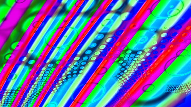 istock Abstract fractal art background in illustration space geometry. 1072620592