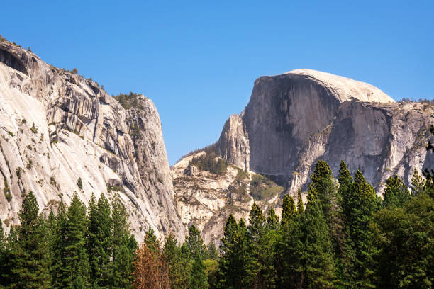 istock Yosemite half dome mountain on a sunny day 1072634014