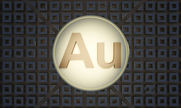 istock coin with symbol gold au 1072636036