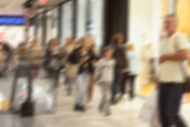 istock Intentionally blurred crowd of people 1072643686