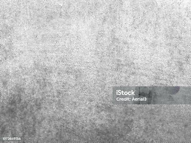 Subtile Halbtonpunkte Vektortexturoverlay Stock Vektor Art und mehr Bilder von Texturiert - Texturiert, Farb-Halbton, Siebdruck