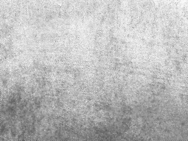 Subtle halftone dots vector texture overlay Subtle halftone vector texture overlay. Monochrome abstract splattered background. paper patterns stock illustrations