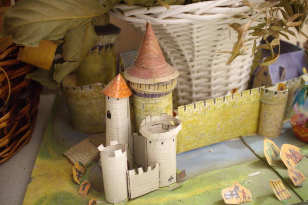 istock children's art paper fortress 1072656350