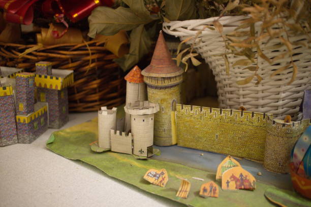 istock children's art paper fortress 1072656356