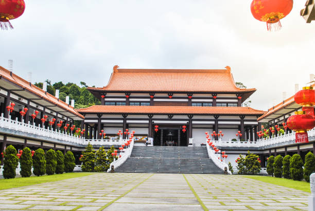 Buddhist Chinese Temple Zu Lai in Sao Paulo Brazil