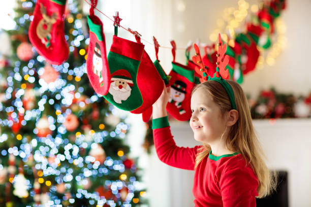 istock Christmas presents for kids. Advent calendar. 1072679190
