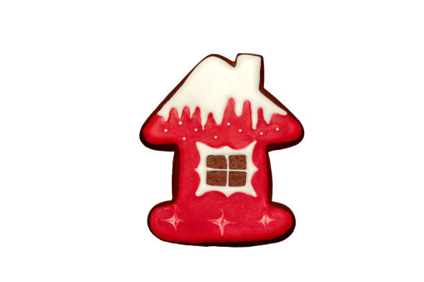 istock Christmas gingerbread isolated on white background. Design element for christmas and new year 1072682218