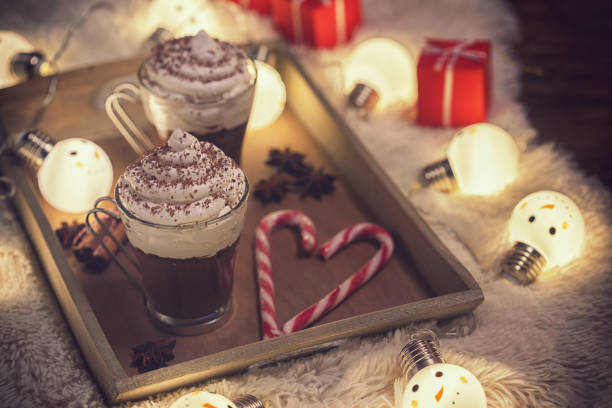 istock Hot Chocolate in a cozy Christmas atmosphere 1072682390