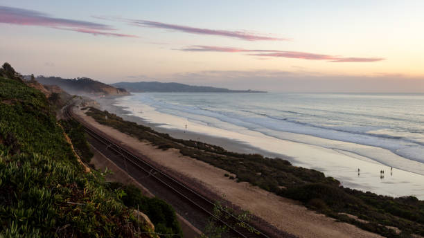 istock Sunset at the southern California beach 1072683424