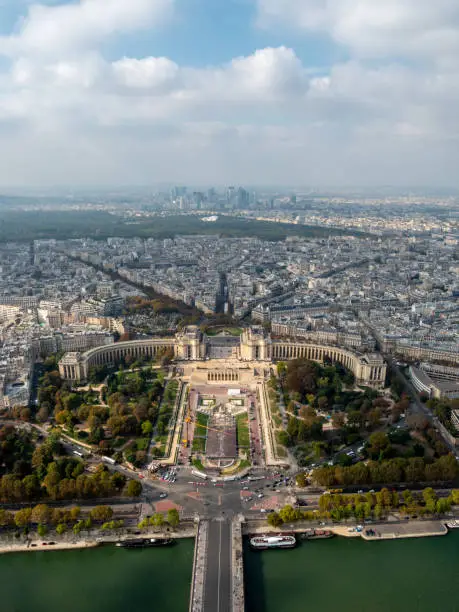 Photo of View of the Musée national de la Marine From the Top of the Eiffel Tower