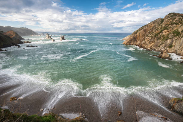 istock El silenio beach, Cudillero, Asturias, Spain. 1072728552
