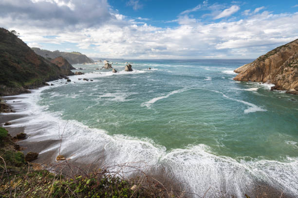 istock El silenio beach, Cudillero, Asturias, Spain. 1072728566