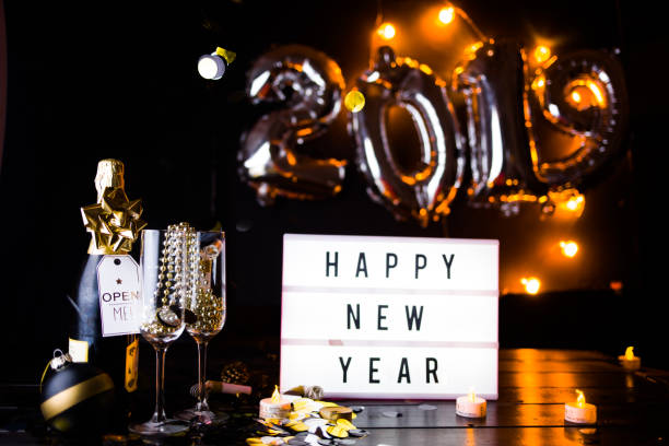 istock Happy new 2019, concept. 1072735856