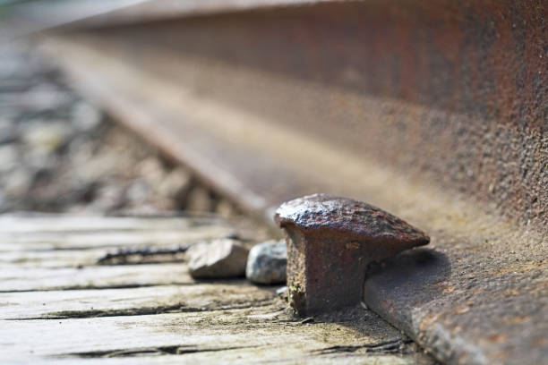 istock Rail of the railroad 1072738934