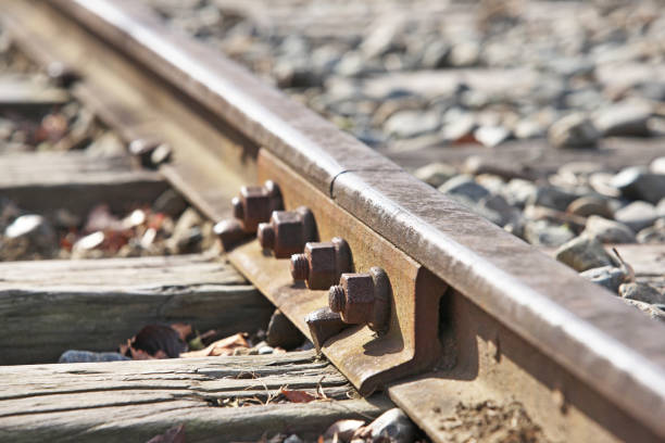 istock Rail of the railroad 1072739940
