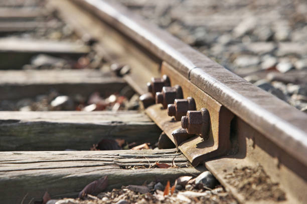 istock Rail of the railroad 1072740200