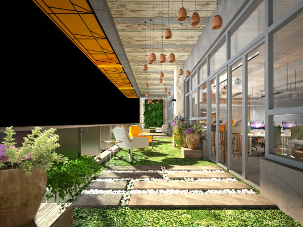 istock 3d render of nordic style office working space 1072740252