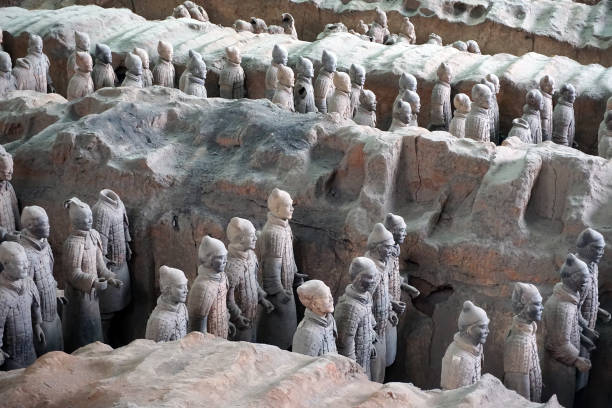 istock Terracotta Warriors in Xian, China. 1072751596