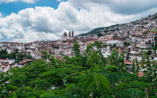 istock Panoramic view of Taxco, Mexico 1072755924
