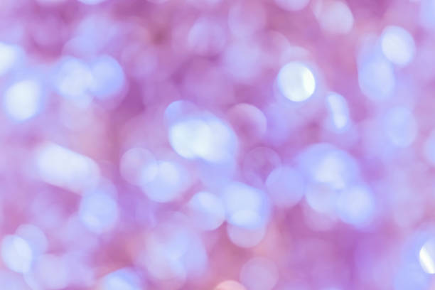 istock Background of pale blue circles on pink. Abstract bokeh background. 1072764116
