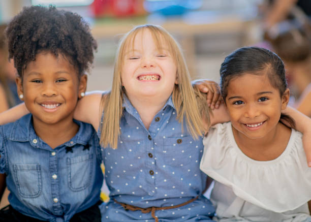 istock Three friends in daycare 1072783760