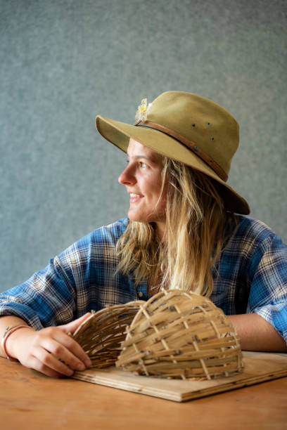 istock attractive Australian young woman observing off camera. 1072828514