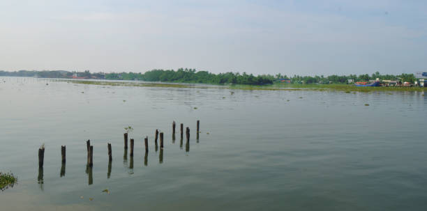 istock Backwater cochin ernakulam vypin bridge 1072865948