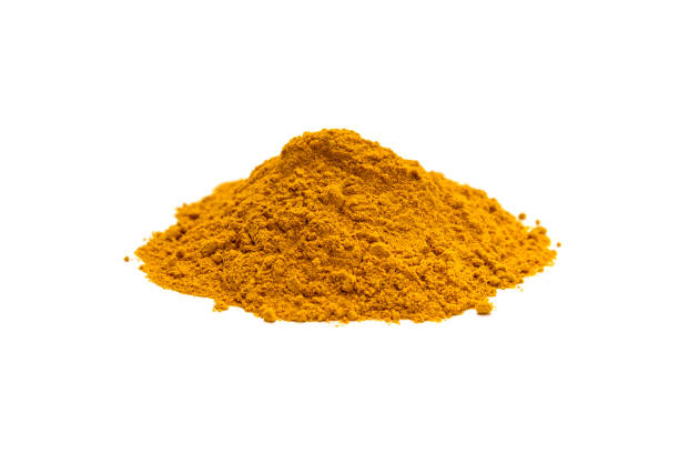 istock Pile of curcuma powder 1072873794