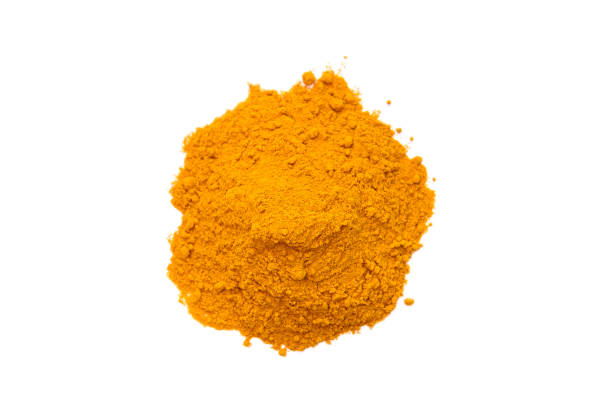 istock Pile of curcuma powder 1072873902