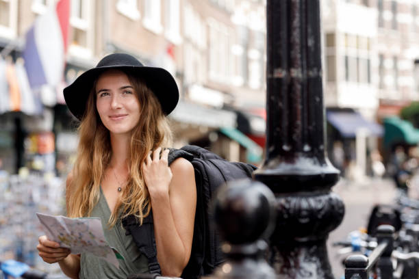 istock Young Woman Backpacking In Europe 1072874984