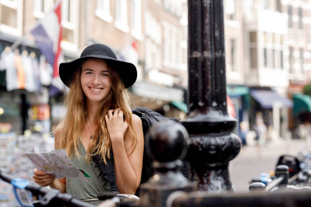 istock Young Woman Backpacking In Europe 1072875000