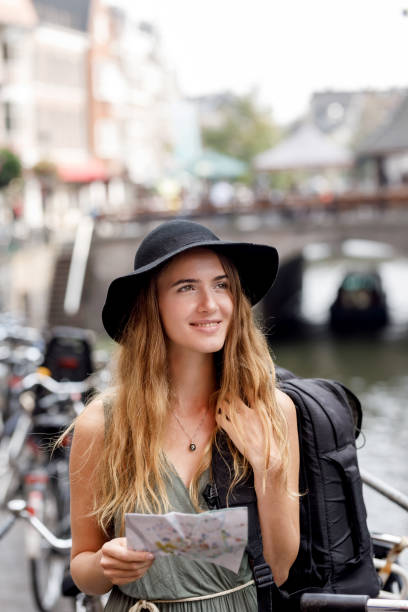 istock Young Woman Backpacking In Europe 1072875006