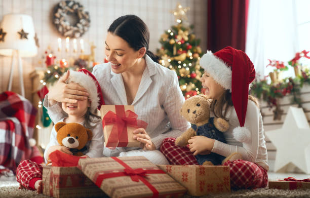 istock family celebrating Christmas 1072898562